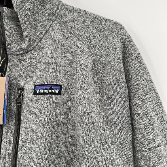 Patagonia Men's Better Sweater Full Zip Fleece Jacket Stonewash Gray sz L NWT - Picture 2 of 16
